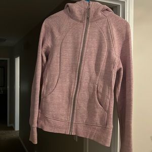 Pink Lululemon Scuba Hoodie
